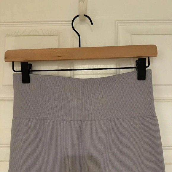 NWT Madewell MWL Seamless Ribbed Legging in Faded Lavender - Picture 2 of 9